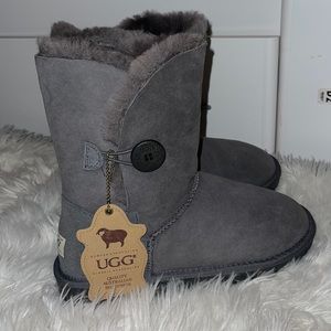 Grey UGG boots